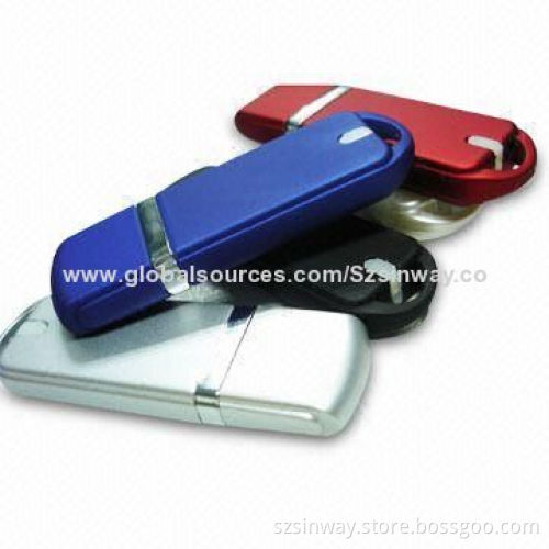 Plastic USB Flash Drives with 1 to 32GB Memory, Free Logo and 1.1/2.0 InterfaceNew